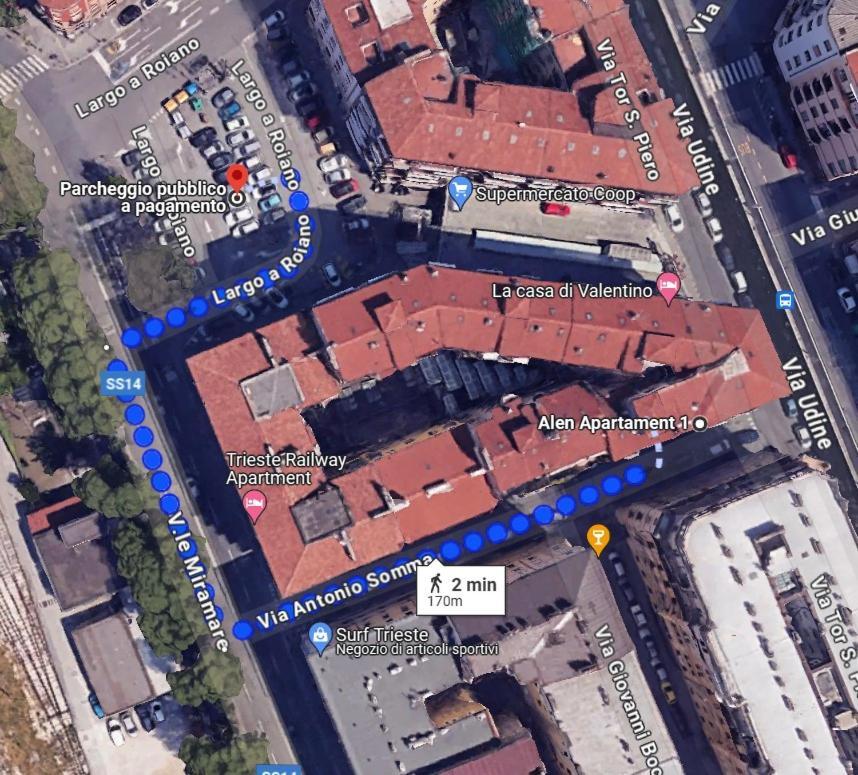 Comfortable And Friendly Apartment Трієст Екстер'єр фото